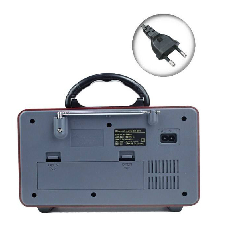رادیو اسپیکر بلوتوثی رم و فلش خور Meier M-112BT