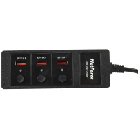 شارژر 3 پورت Netforce UPS-007