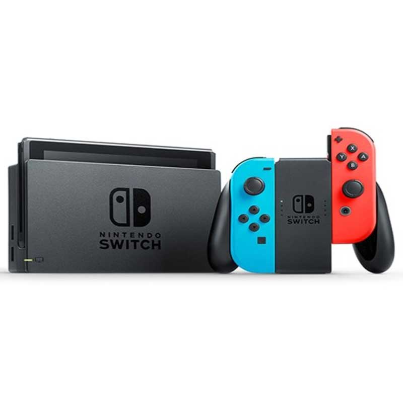Nintendo Switch Neon Blue and Neon Red Joy-Con + گارانتی