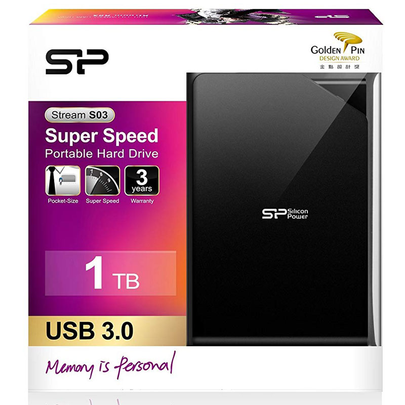 هارد اکسترنال سیلیکون پاور Silicon Power Stream S03 1TB