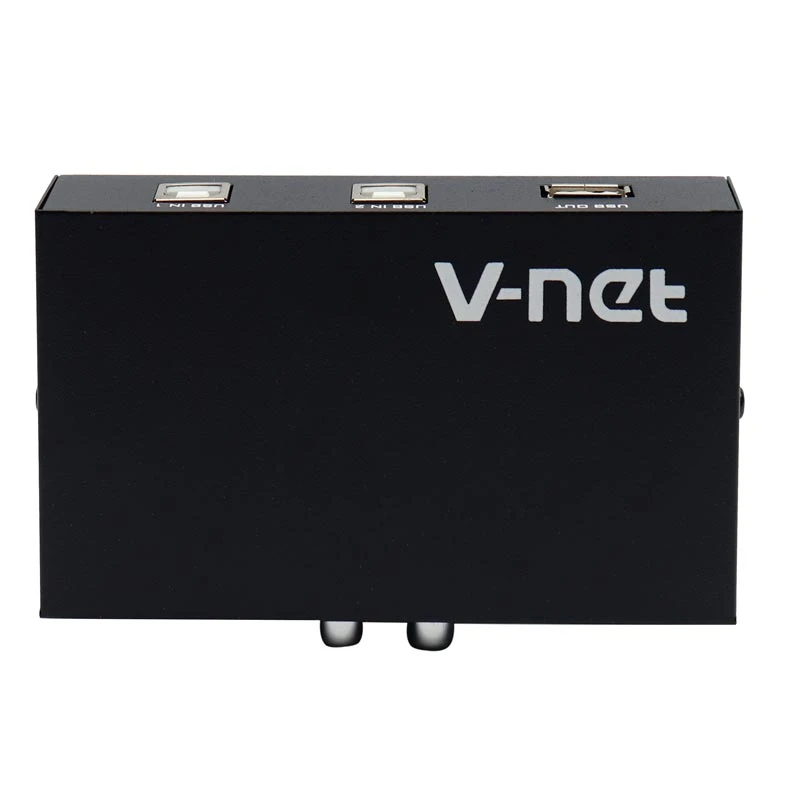 سوییچ پرینتر 2 پورت دستی وی نت V-Net