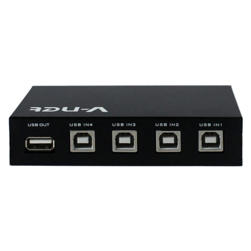 سوییچ پرینتر 4 پورت دستی وی نت V-Net