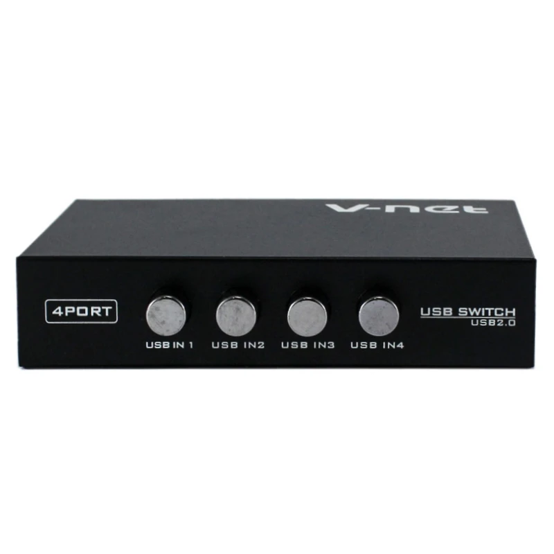 سوییچ پرینتر 4 پورت دستی وی نت V-Net