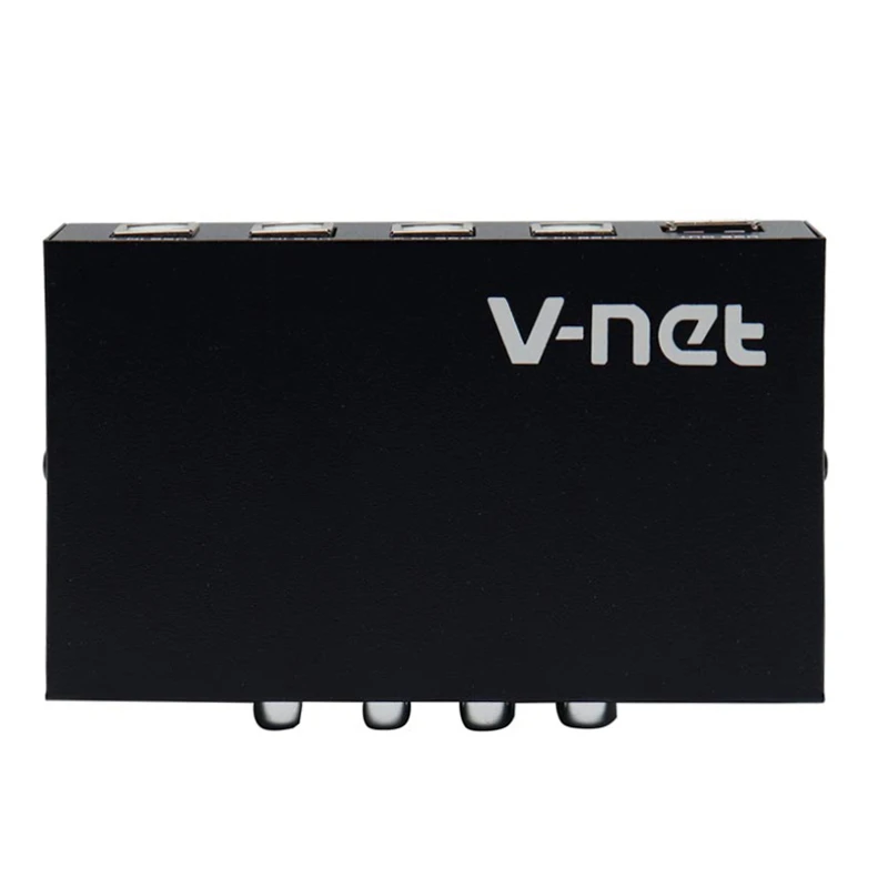 سوییچ پرینتر 4 پورت دستی وی نت V-Net