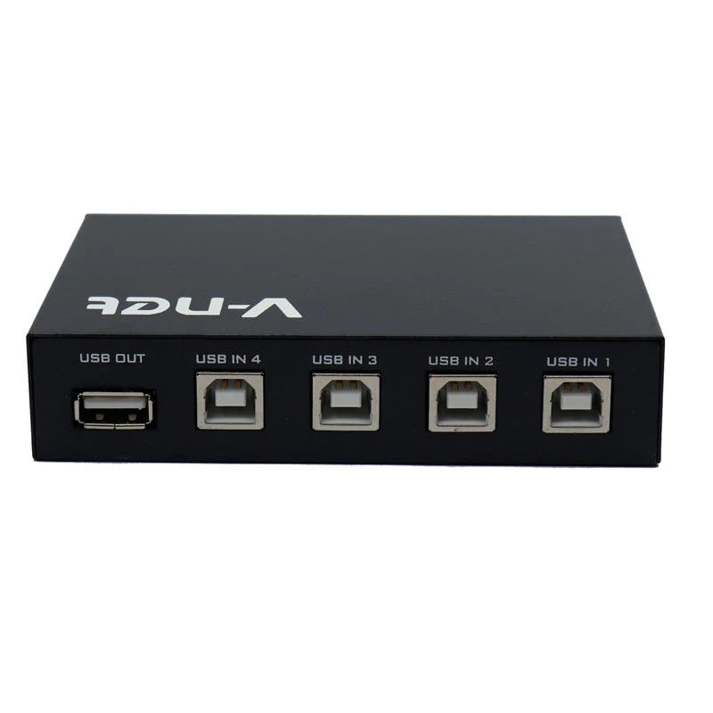 سوییچ پرینتر 4 پورت دستی وی نت V-Net