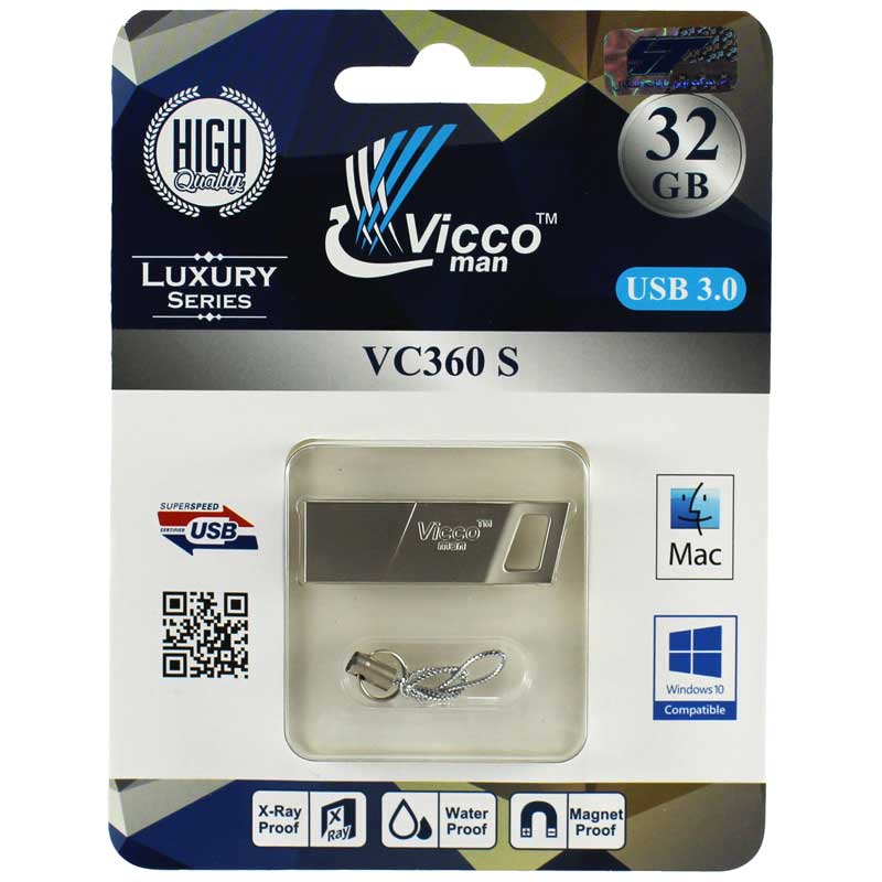 فلش 32 گیگ ویکو من Vicco VC360 USB3.0