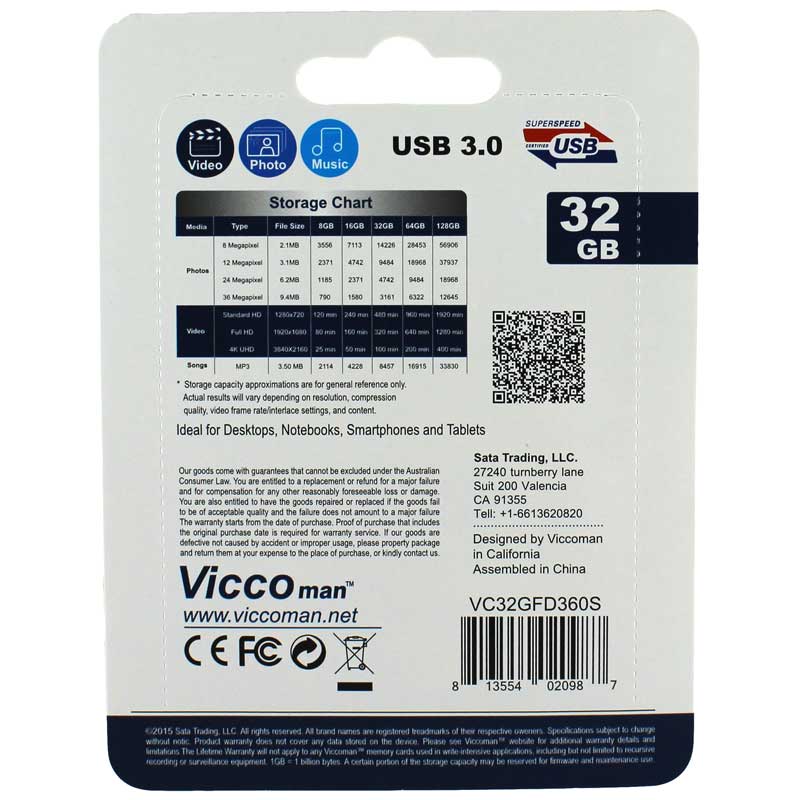 فلش 32 گیگ ویکو من Vicco VC360 USB3.0