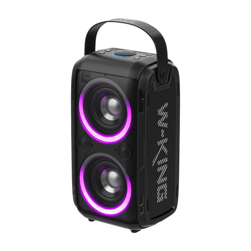 اسپیکر بلوتوثی رم و فلش خور W-KING T9 80W + میکروفن و ریموت کنترل