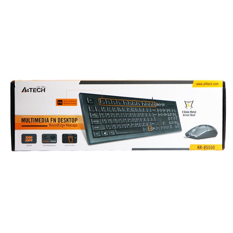 کیبورد و موس ای فورتک KR-85550