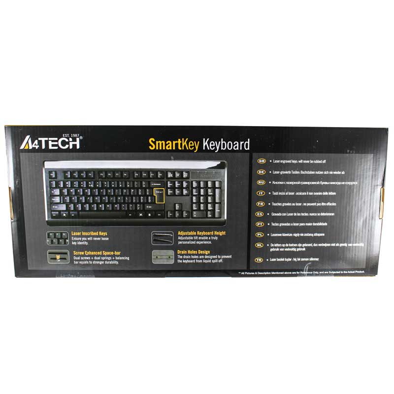 کیبورد سیم دار A4Tech KB-8A