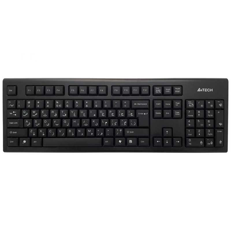 کیبورد و موس بی سیم ای فورتک KM-7100N