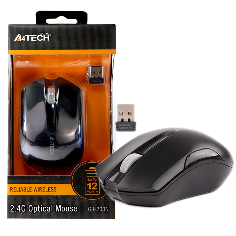 موس بی سیم A4Tech G3-200N