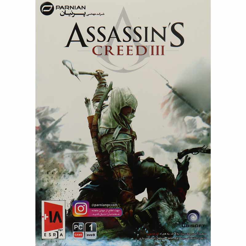 Assassin's Creed III PC 1DVD9 پرنیان