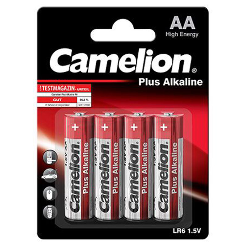 باتری چهارتایی قلمی Camelion Plus Alkaline 1.5V AA