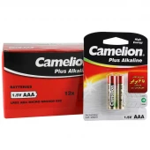 باتری دوتایی نیم قلمی کملیون Plus Alkaline LR03 AM4