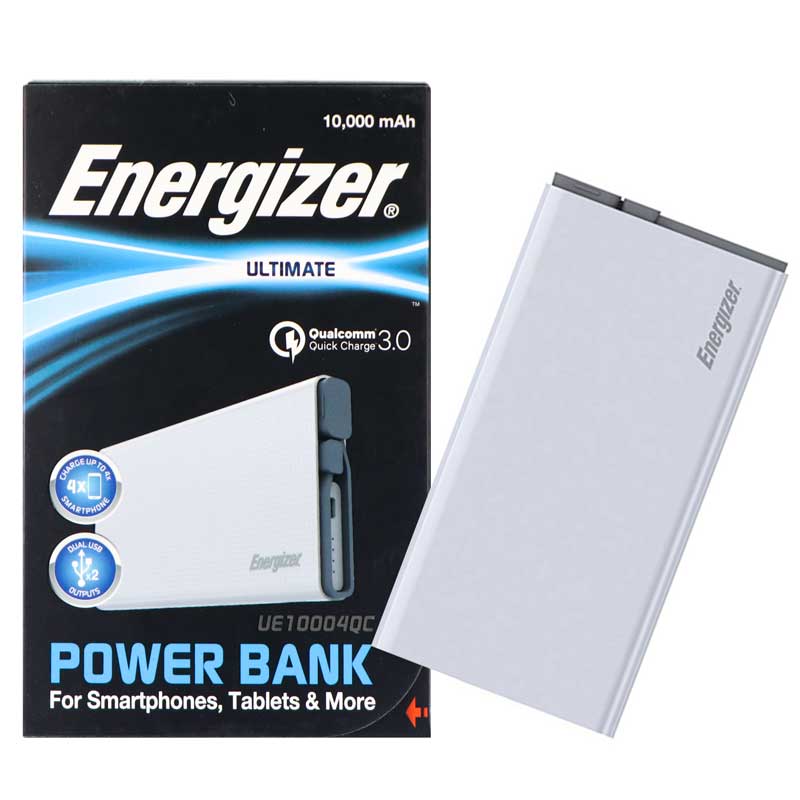 پاور بانک 10000 انرجایزر Energizer UE10004QC سفید