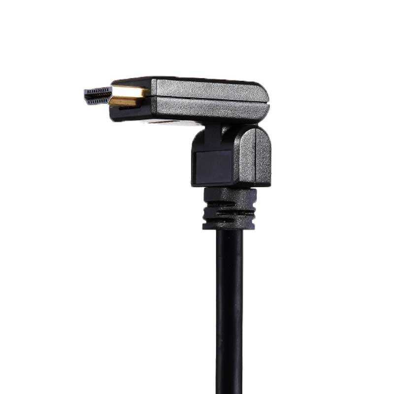کابل دو سر خم HDMI 2.0 4K کی نت پلاس K-NET Plus طول 1.8 متر