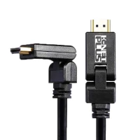 کابل دو سر خم K-NET Plus HDMI 2.0 4K 1.8m