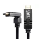 کابل دو سر خم HDMI 2.0 4K کی نت پلاس K-NET Plus طول 1.8 متر