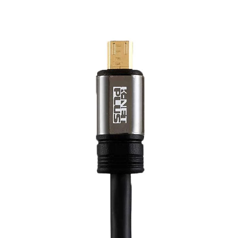 کابل تبدیل HDMI به micro HDMI 2.0 4K کی نت پلاس K-NET Plus طول 1.8 متر