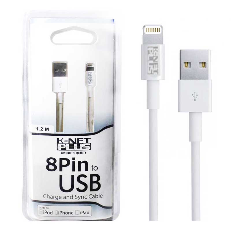 کابل آیفون اورجینال K-Net Plus 1.2m