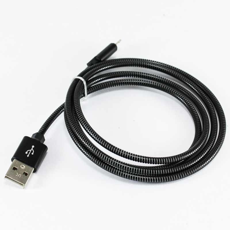 کابل اصلی آیفونی روکش فلزی سر فلزی درجه یک
