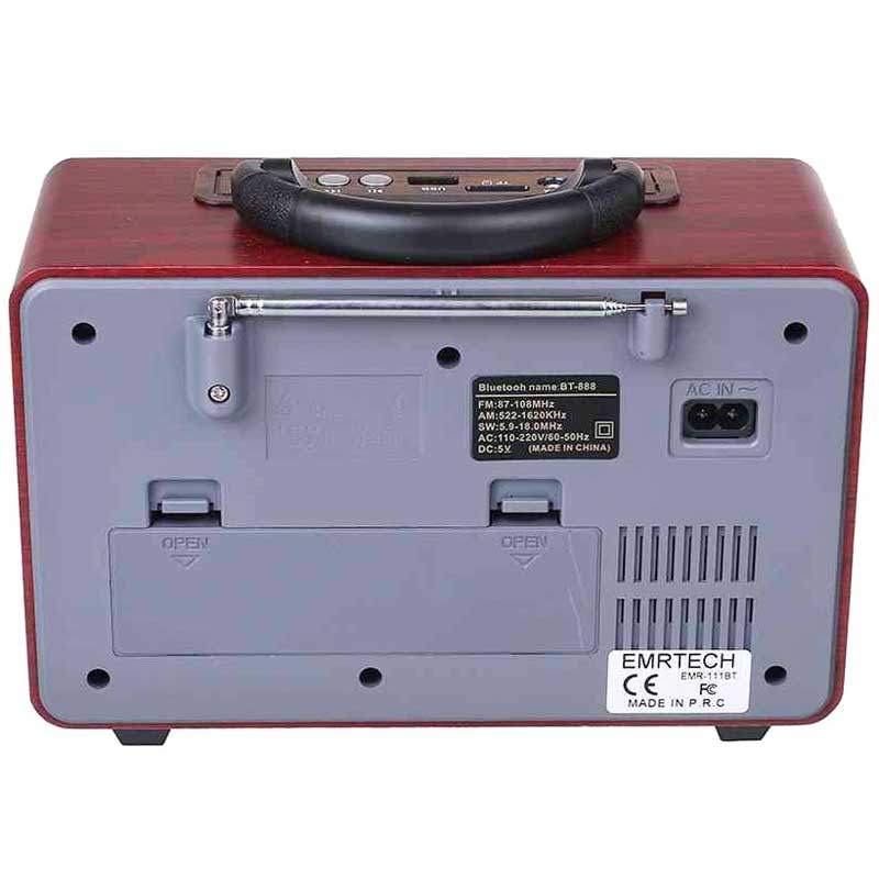 رادیو اسپیکر بلوتوثی رم و فلش خور Meier M-111BT + ریموت کنترل
