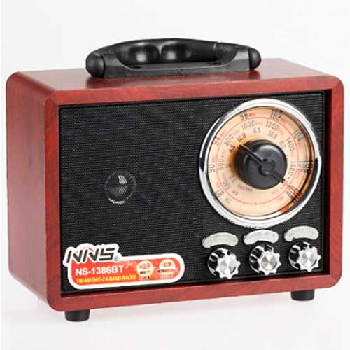 رادیو اسپیکر بلوتوثی رم و فلش خور NNS NS-1386BT