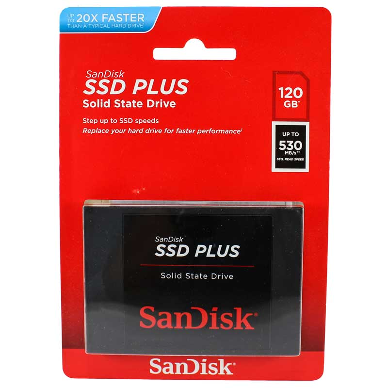 حافظه SSD سن دیسک SanDisk SSD Plus 120GB