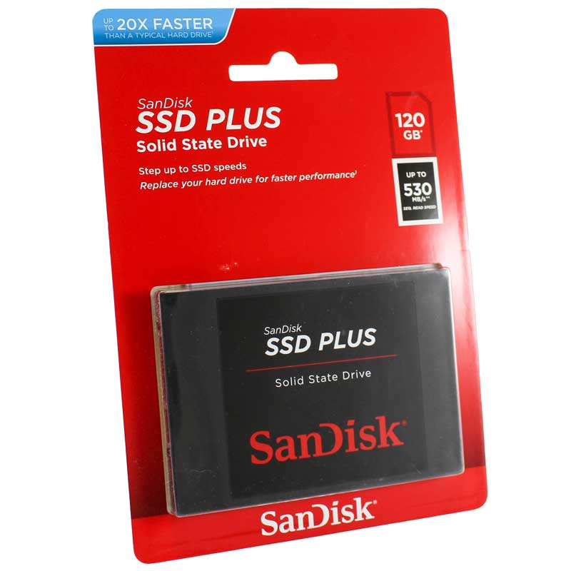 حافظه SSD سن دیسک SanDisk SSD Plus 120GB