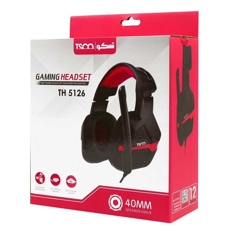 هدست گیمینگ سیم دار TSCO TH 5126