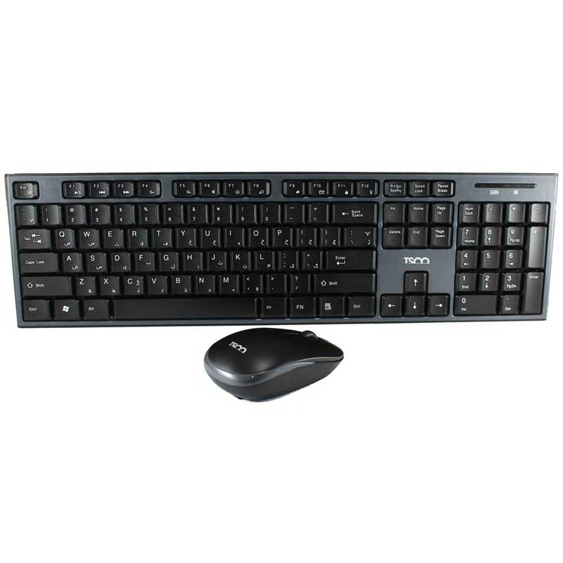 کیبورد و موس بی سیم تسکو TKM 7020W