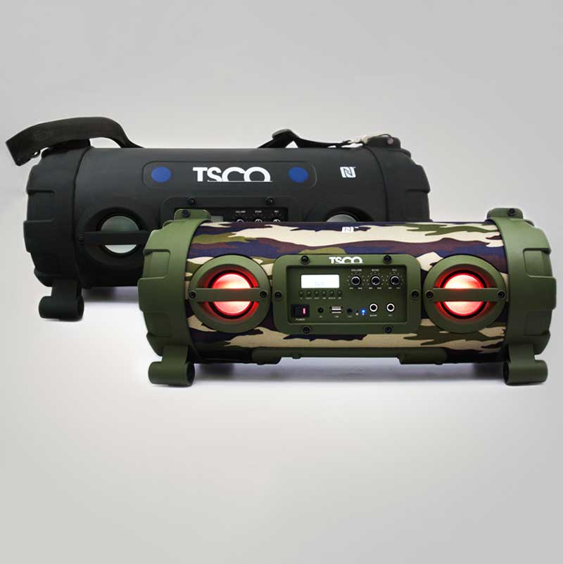 اسپیکر بلوتوثی رم و فلش خور قابل حمل TSCO TS-Torpedo