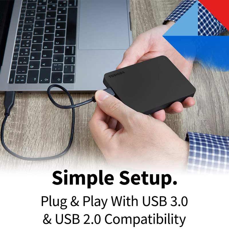 هارد اکسترنال توشیبا Toshiba Canvio Basics 2TB