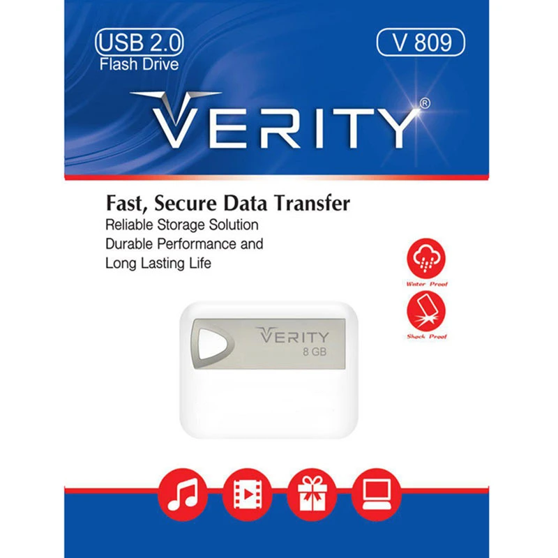 فلش مموری وریتی مدل VERITY V809 ظرفیت 16 گیگابایت