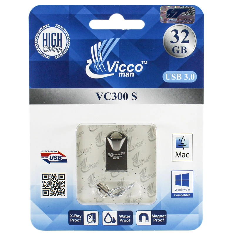 فلش ۳۲ گیگ ویکومن Vicco VC300 USB3.0