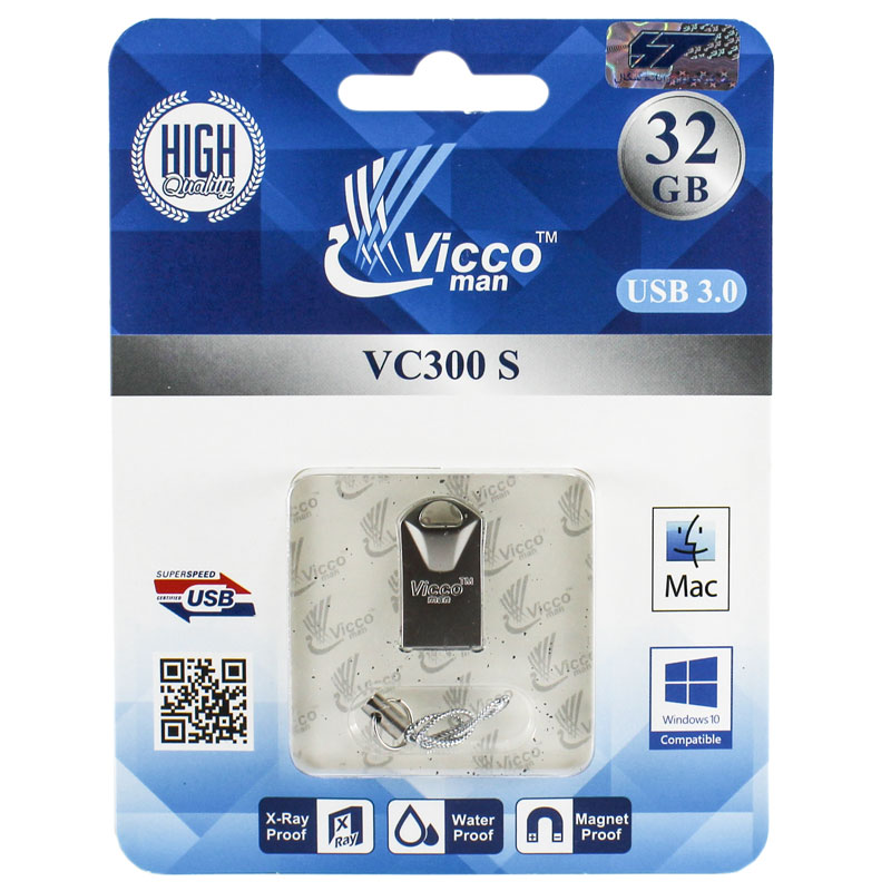 فلش ۳۲ گیگ ویکومن Vicco VC300 USB3.0