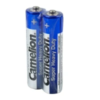 باتری دوتایی نیم قلمی Camelion Super Heavy Duty 1.5V AAA بسته 20 عددی شرینک