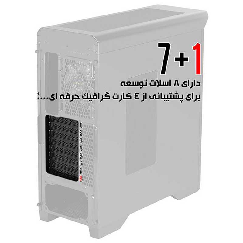 کیس کامپیوتر گرین مدل Magnum Evo