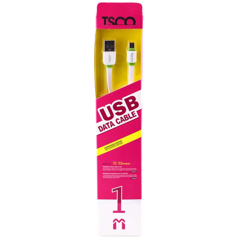 کابل میکرو یو اس بی TSCO TC-52 1m