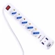 چند راهی 5 خانه تسکو TPS 543U + شارژر USB