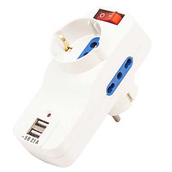 پریز برق + شارژر TSCO tps508