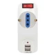 پریز برق + شارژر TSCO tps508