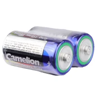 باتری دوتایی متوسط Camelion Super Heavy Duty 1.5V C شرینک