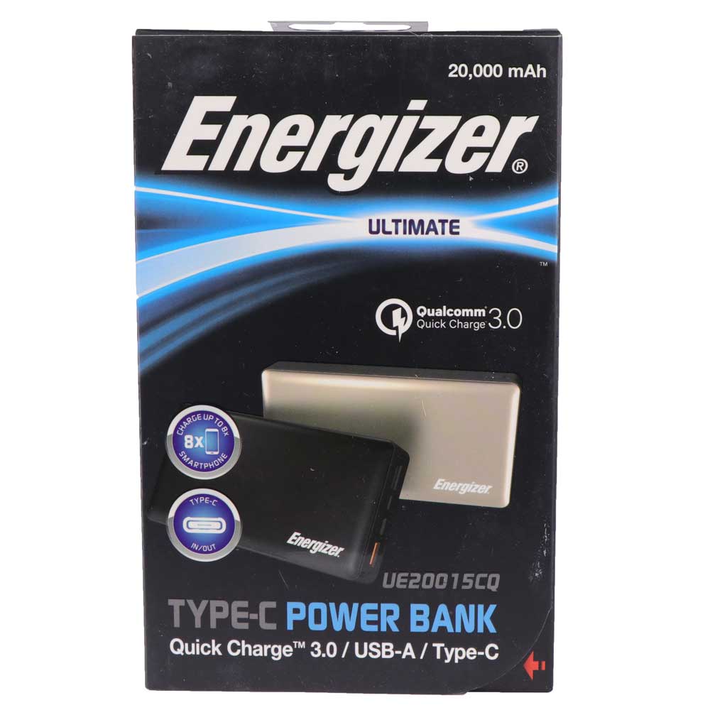 پاور بانک 20000 انرجایزر Energizer UE20015 CQ مشکی