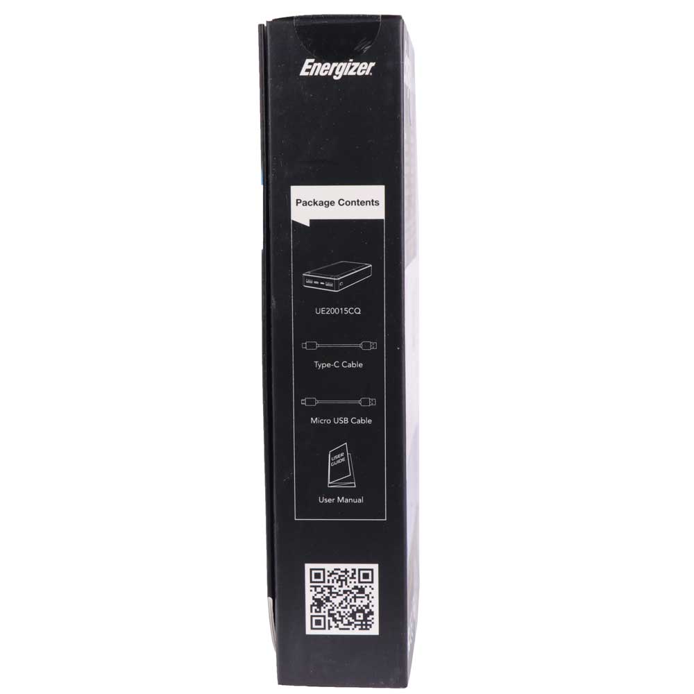 پاور بانک 20000 انرجایزر Energizer UE20015 CQ مشکی