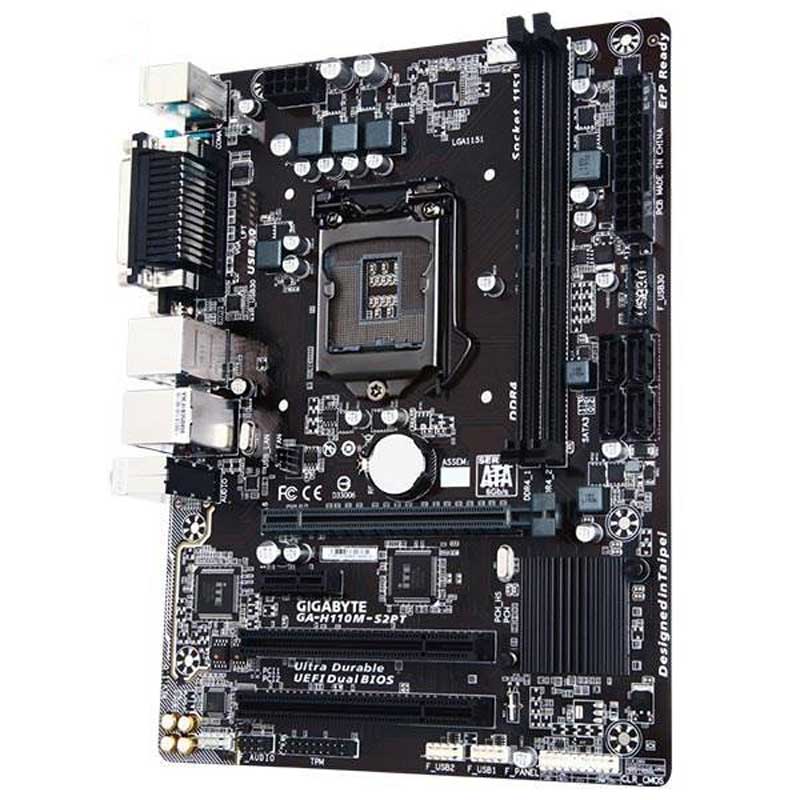 مادربرد گیگابایت GA-H110M-S2PT DDR4