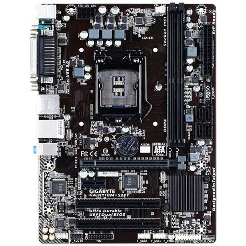 مادربرد گیگابایت GA-H110M-S2PT DDR4