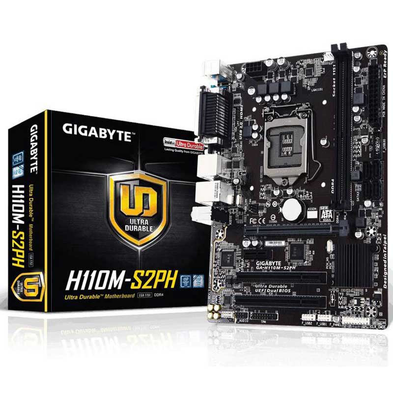 مادربرد گیگابایت GA-H110M-S2PH rev. 1.0 DDR4