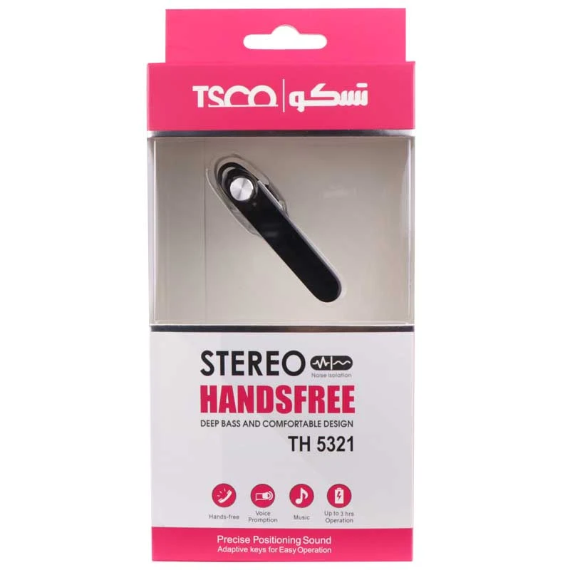 هدست بلوتوث TSCO TH5321 مشکی